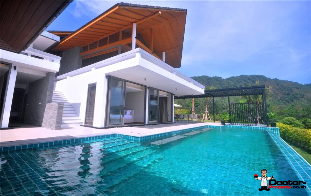 Fantastic 6 Bedroom Villa - Panoramic Sea View - Kalim Beach - Phuket West - for sale